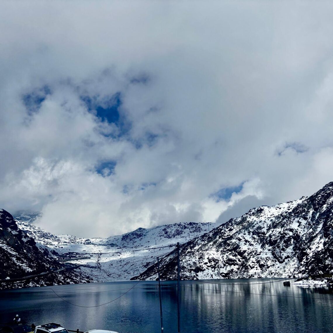 Chongu Lake view in Sikkim